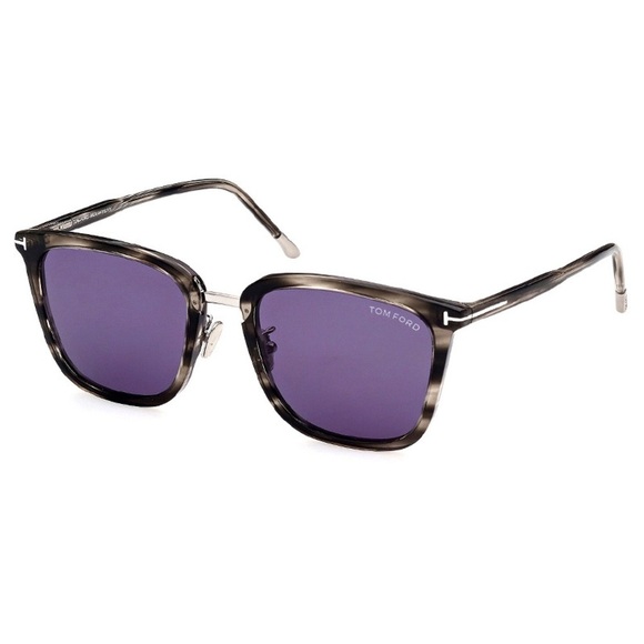 TOM FORD SUNGLASSES FT0949-D 55V Coloured Havana / Blue